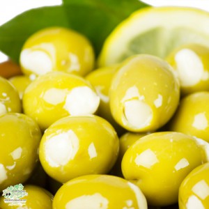 Detalles de las Aceitunas rellenas de Queso