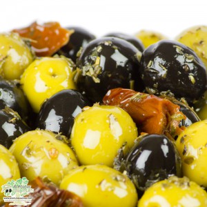 Detalle de las Aceitunas al Estilo Salinas
