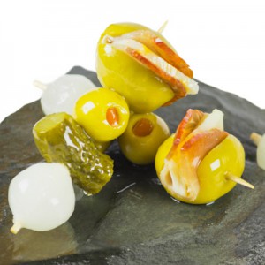 Pincho de Lomo con Queso al detalle