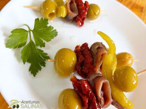 Gilda de Anchoa con Tomate seco